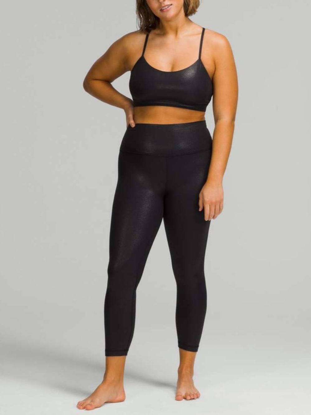 Lululemon Align High-Rise Shine 25" Leggings - Black